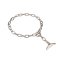 "Comfy Hold" Chrome Plated Toggle Chain Dog Collar, 3.25 mm