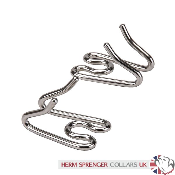 "Silverthorn" Herm Sprenger Stainless Steel 2.25mm Prong Collar Links