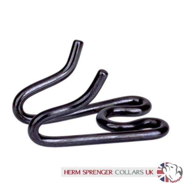 "Dark Spike" Black Stainless Steel Herm Sprenger 3.2 mm Pinch Collar Links