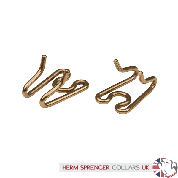 "Thorny Gold" 2.25 mm Prikband Schakels voor Curogan Honden Halsband Herm Sprenger